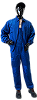Костюм  робочий ЄВРО (Ортон) (куртка, напівкомбінезон),  блакитний, 03647 б Фото
