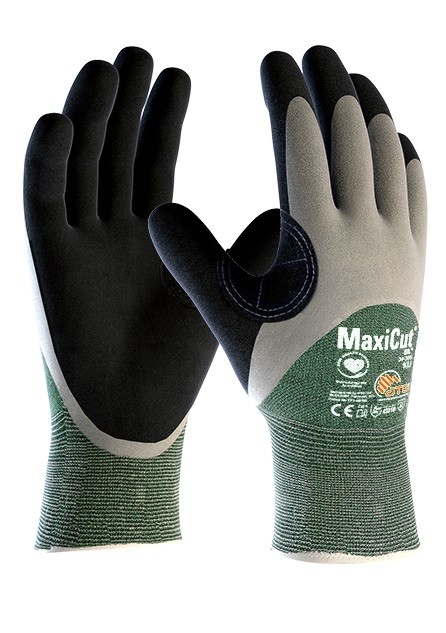 Маслобензостійкі рукавички із захистом від порізів MaxiCut® Oil™ 34-305 Фото