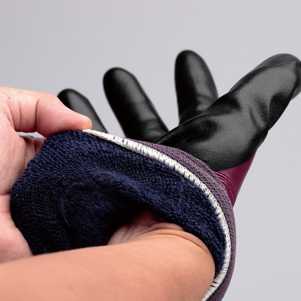 Утеплені рукавички із захистом від мастил та рідин MaxiDry® Zero™ 56-451 Фото 4