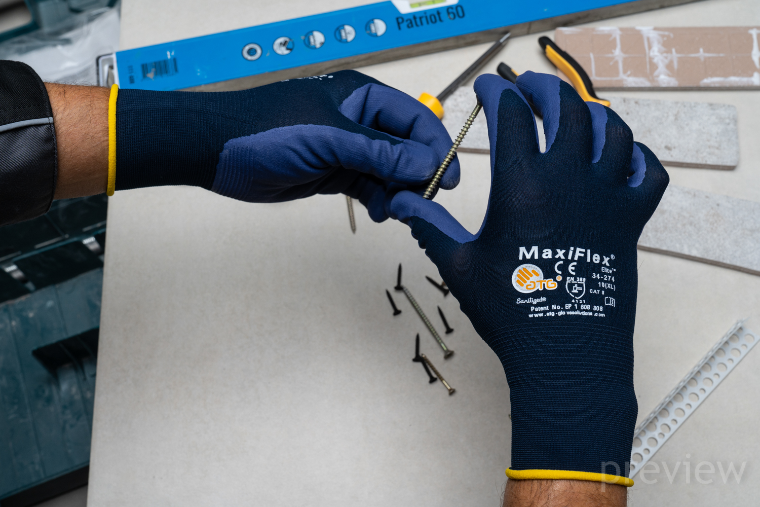 Рабочие перчатки MaxiFlex® Elite™ 34-274 Фото 5