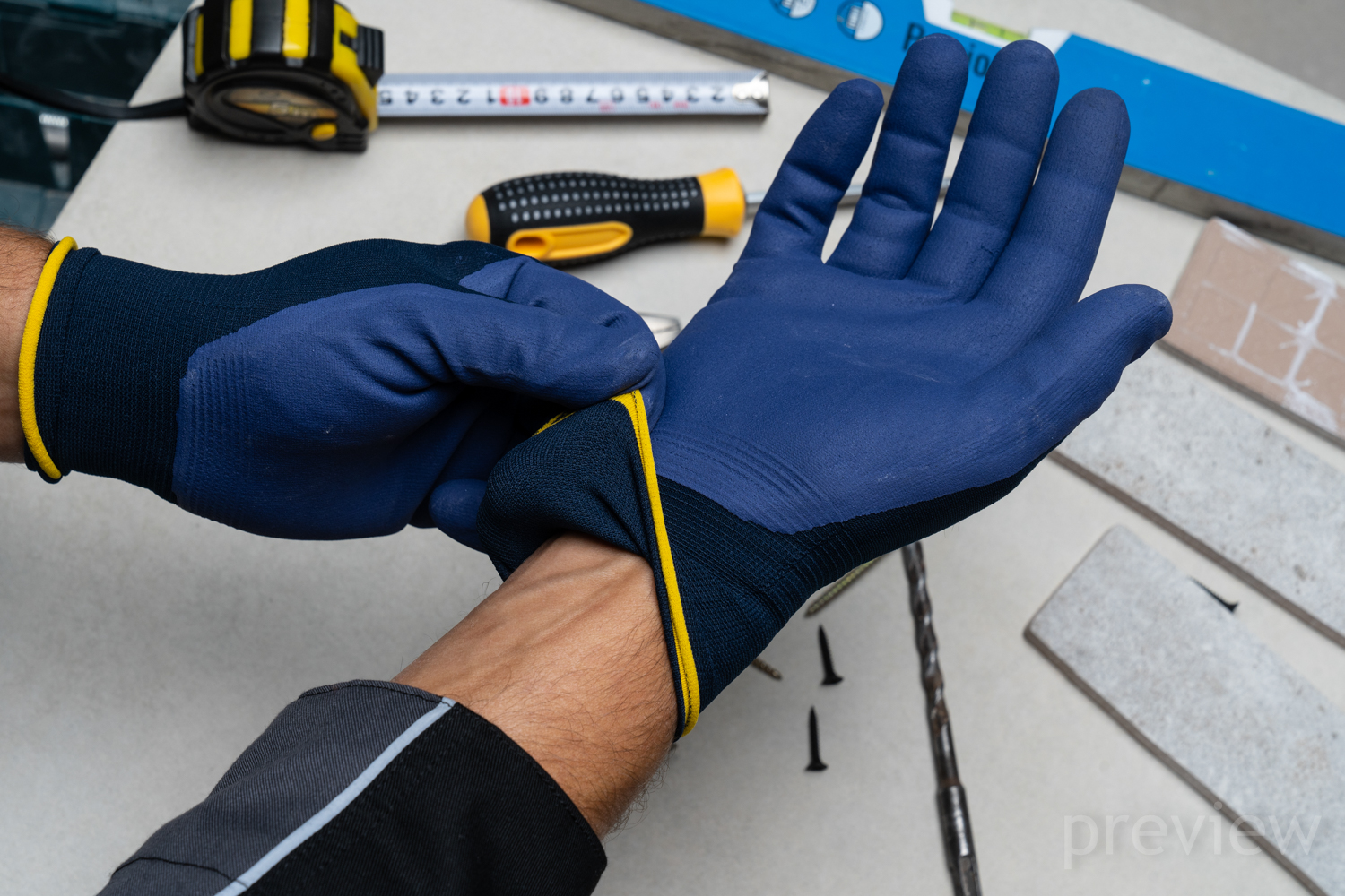 Рабочие перчатки MaxiFlex® Elite™ 34-274 Фото 7