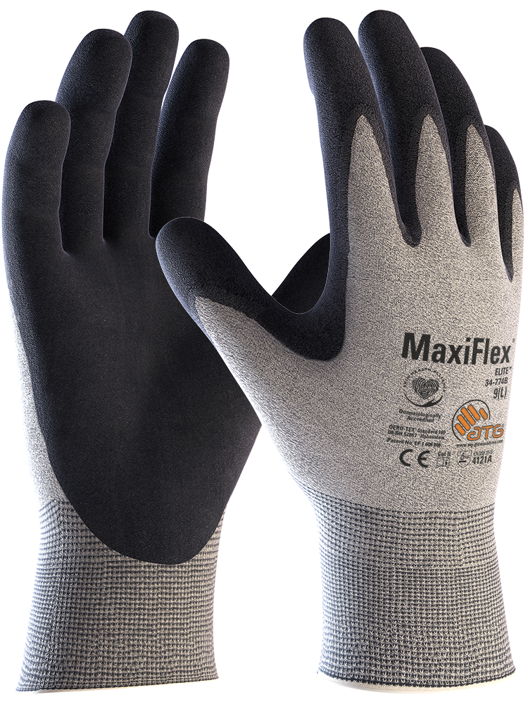 Защитные антистатические перчатки MaxiFlex® Elite™ 34-774B Фото