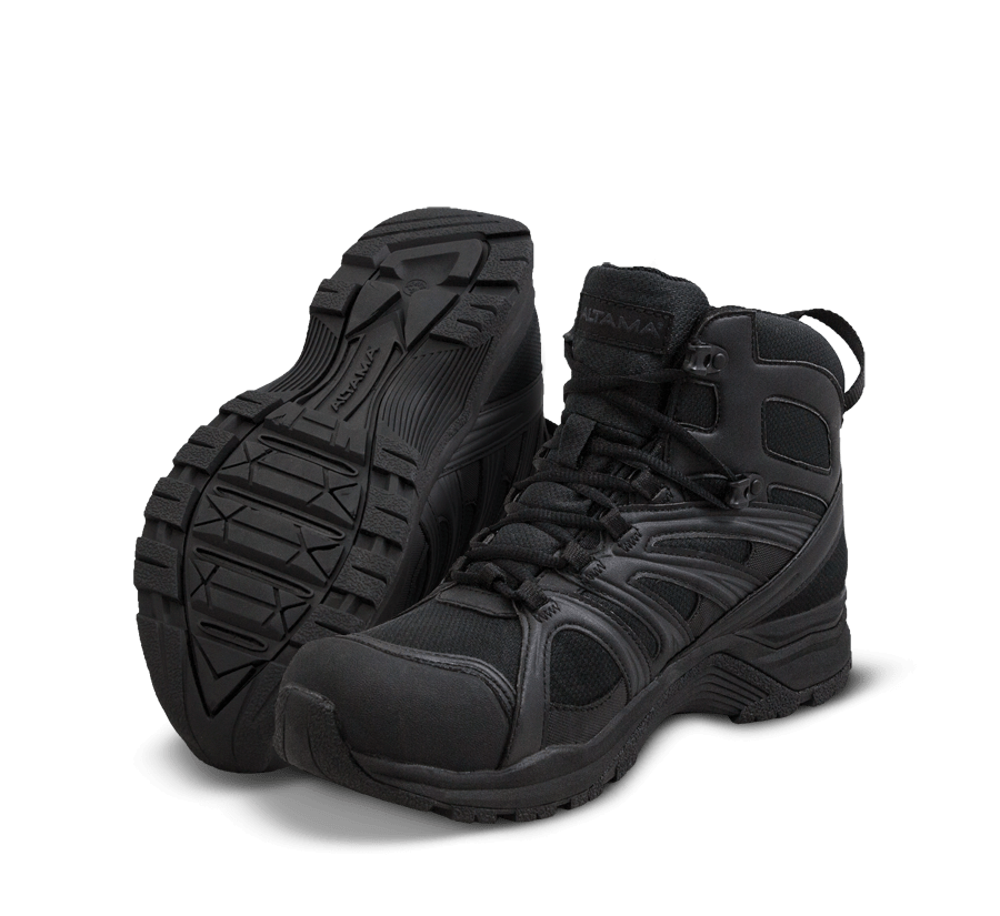Тактичні кросівки Altama Aboottabad Trail Mid WP Black (353201) Фото