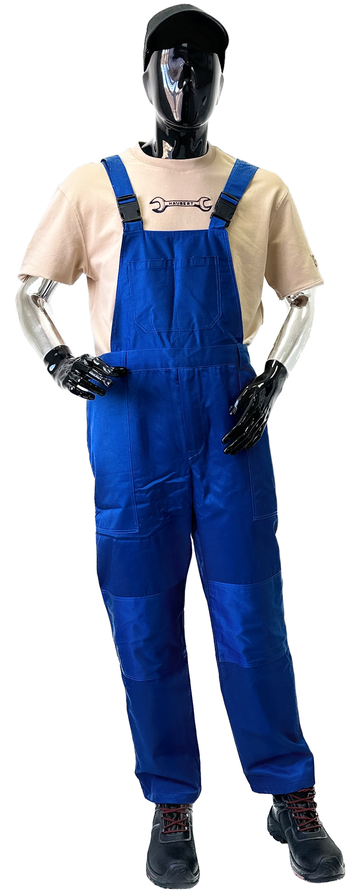 Костюм  робочий ЄВРО (Ортон) (куртка, напівкомбінезон),  блакитний, 03647 б Фото 3