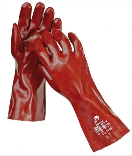 Химстойкие перчатки FULIGULA с ПВХ покрытием от CERVA GROUP Фото 