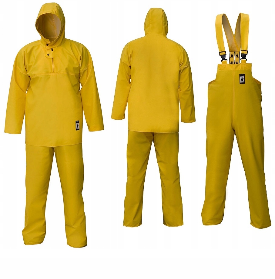 Костюм для рыбалки PROS 102/013 куртка + полукомбинезон желтый Фото